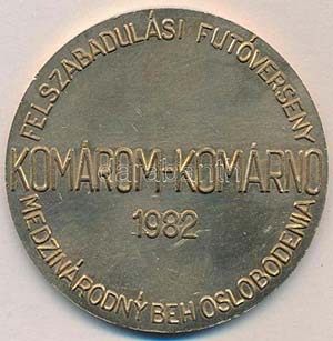 1982. Felszabadulási Futóverseny Komárom ... 