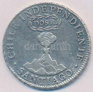 Chile 1834IJ 2R Ag (6,76g) T:2-
Chile 1834IJ ... 
