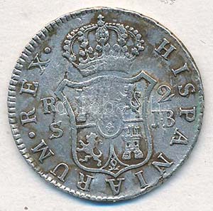 Spanyolország 1825JB 2R Ag VII. ... 
