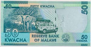 Malawi 2016. 50K T:I 
Malawi 2016. 50 Kwacha ... 