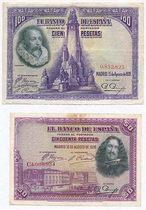Spanyolország 1928. 50P ... 