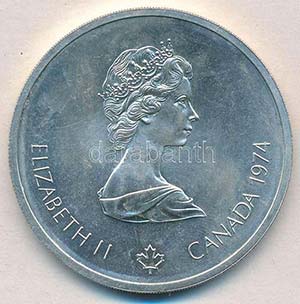 Kanada 1974. 10$ Ag ... 