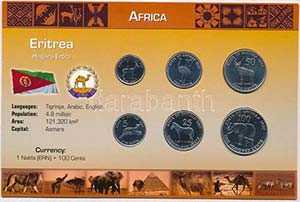 Eritrea 1997. 1c-100c ... 