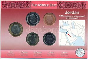 Jordánia 2000-2009. 1q-1/2D (5xklf) ... 