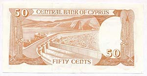 Ciprus 1987 50c T:II 
Cyprus 1987. 50 Cent ... 