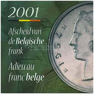 Belgium 2001. 50c-20Fr ... 