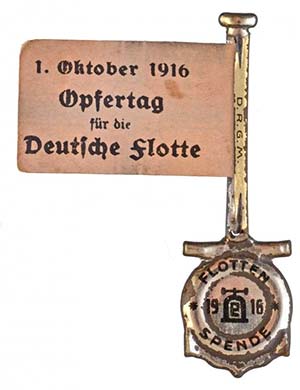 Német Birodalom 1916. Zászlónap a Német ... 