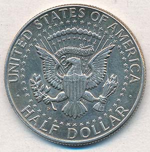Amerikai Egyesült Államok 1964D 1/2$ Ag ... 