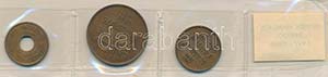 Palesztina 1941-1943. 1m-5m (3xklf) érmék ... 