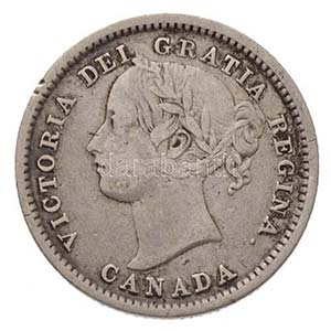 Kanada 1858. 10c Ag ... 