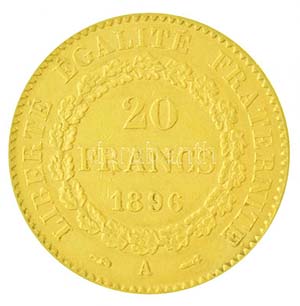 Franciaország 1896A 20Fr Au (6,45g/0.900) ... 