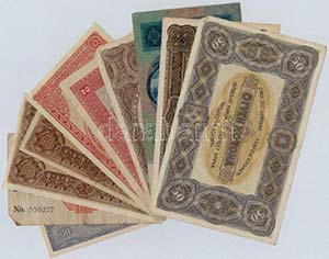 1915-1923. 10db-os vegyes korona bankjegy ... 