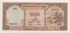 Kambodzsa ~1972. 20R T:I,I-
Cambodia ~1972. ... 