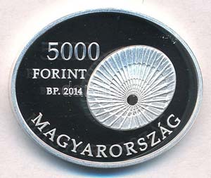 2014. 2000Ft Cu-Ni Bárány Róbert 100 ... 