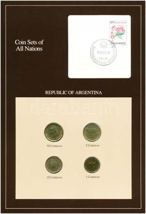 Argentina 1987. 1c-50c ... 