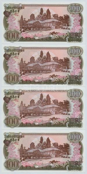 Észak-Korea 1978. 100W (8x) ... 