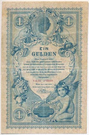 1888. 1Ft/1G T:III,III-
Hungary 1888. 1 ... 