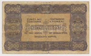 1923. 5000K Magyar Pénzjegynyomda Rt. ... 
