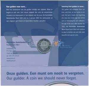 Hollandia 2001. 1G Ni Az utolsó Gulden ... 