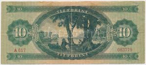 1947. 10Ft T:III
Hungary 1947. 10 Forint ... 