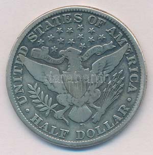 Amerikai Egyesült Államok 1912D 1/2$ Ag ... 