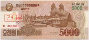 Észak-Korea 2013. 5000W ... 