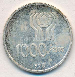 Argentína 1978. 1000P ... 