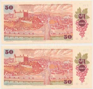 Csehszlovákia 1987. 50K (2x) ... 