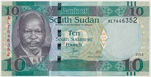 Dél-Szudán 2015. 10Ł ... 