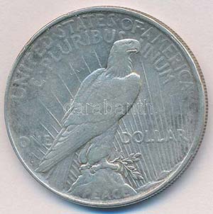 Amerikai Egyesült Államok 1923D 1$ Ag ... 
