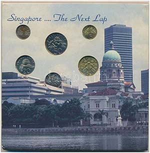 Szingapúr 1990 1c-50c ... 
