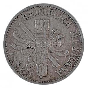 Mexikó 1882. 5c Cu-Ni T:2
Mexico 1882. 5 ... 