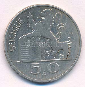 Belgium 1948. 50Fr Ag BELGIQUE ... 