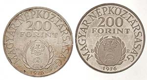 1976. 200Ft Ag II. Rákóczi Ferenc ... 