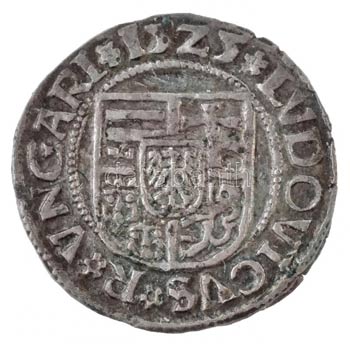 1525K-B Denár Ag II. Lajos (0,54g) ... 