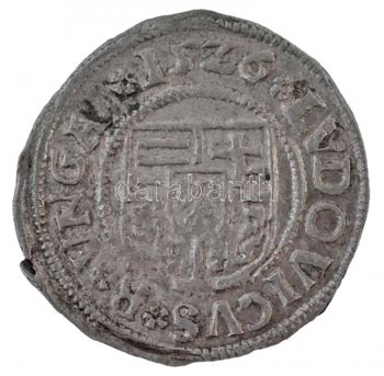 1526K-A Denár Ag II. Lajos (0,54g) ... 