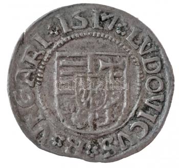 1517K-G Denár Ag II. Lajos (0,55g) ... 