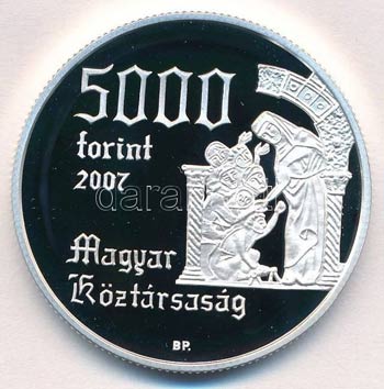 2007. 5000Ft Ag Árpád-házi Szent ... 
