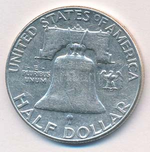 Amerikai Egyesült Államok 1963. 1/2$ Ag ... 