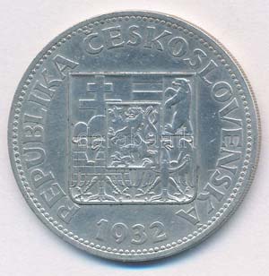 Csehszlovákia 1932. 10K Ag ... 