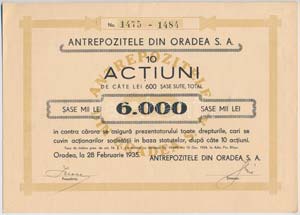 Románia 1925. Banca ... 