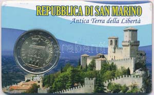 San Marino 2013. 2E gyűjtői kartonlapon ... 