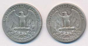 Amerikai Egyesült Államok 1952D-1957. 1/4$ ... 
