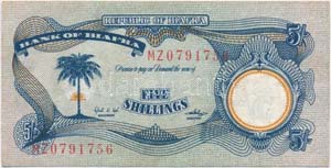 Biafra 1968-1969. 5sh ... 