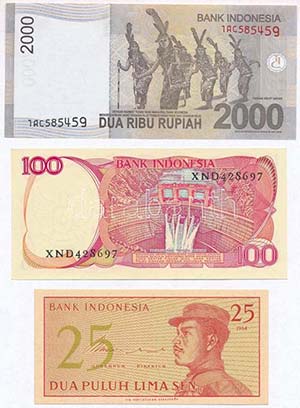 Indonézia 1964. 25s + ... 