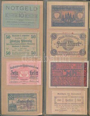 Ausztria 1920-1921. 16db-os papír ... 