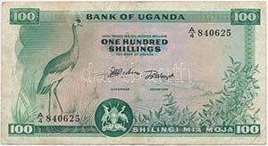 Uganda 1966. 100Sh ... 