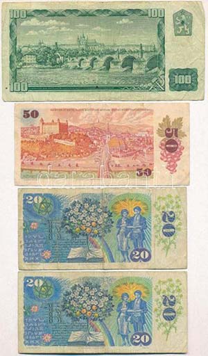 Csehszlovákia 1987. 50K + Szlovákia 1993. ... 