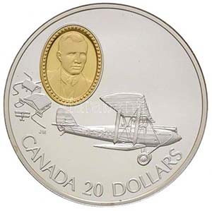 Kanada 1992. 20$ Ag de ... 