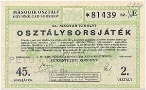 1940. 45. Magyar ... 